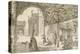 Vue du château de Trianon prise dans le jardin français-Louis Nicolas de Lespinasse-Premier Image Canvas