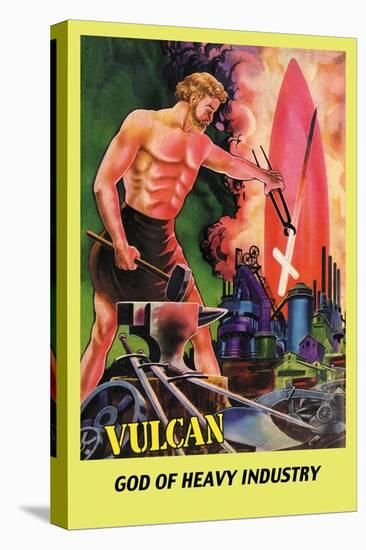 Vulcan-Frank R. Paul-Stretched Canvas