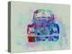 VW Beetle Watercolor 2-NaxArt-Stretched Canvas