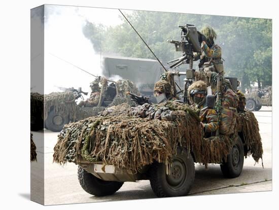 VW Iltis Jeeps Used by the Belgian Army-Stocktrek Images-Premier Image Canvas