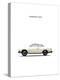 VW Karmann Ghia 1970 White-Mark Rogan-Stretched Canvas