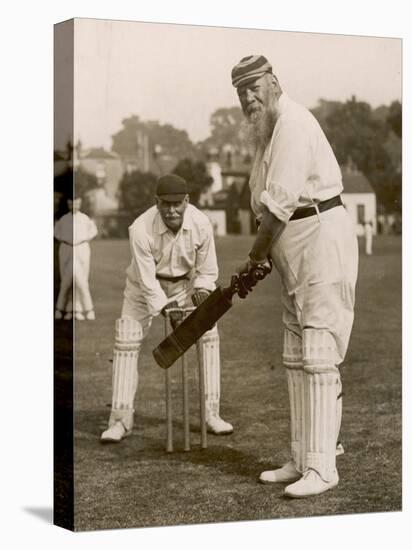 W.G. Grace Batting at Gravesend, 1913-null-Premier Image Canvas