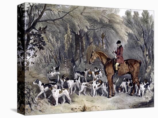 W. Head, Huntsman to the Donnington Hounds, Engraved by J.W. Giles (1801-70) 1837-Richard Barrett Davis-Premier Image Canvas