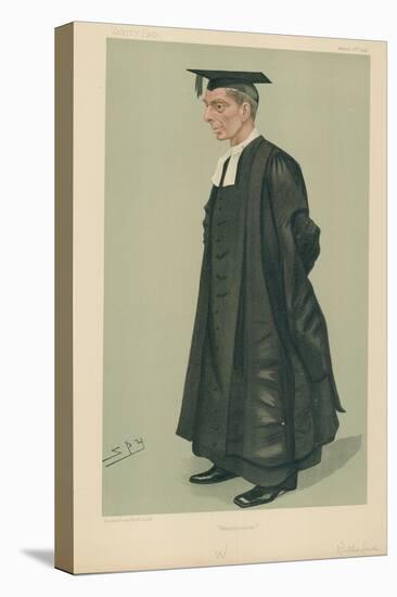 W S Rutherford, the Headmaster of Westminster School, Westminster, 2 March 1889, Vanity Fair…-Sir Leslie Ward-Premier Image Canvas