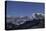 WA. Twilight shot of stars over Mt. Rainier, Little Tahoma and Burroughs Mountain-Gary Luhm-Premier Image Canvas