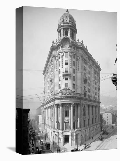 Wabash Station, Pittsburg, Pa.-null-Stretched Canvas