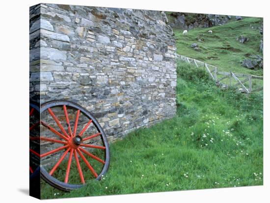 Wagon Wheel, Folkvillage, Ireland-Marilyn Parver-Premier Image Canvas