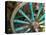 Wagon Wheels in Colorful Blues, Turkey-Darrell Gulin-Premier Image Canvas