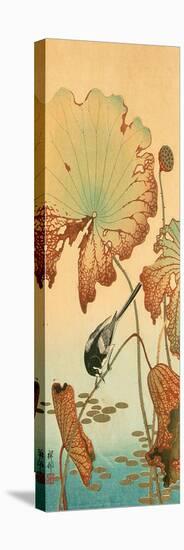 Wagtail and Lotus-Koson Ohara-Premier Image Canvas