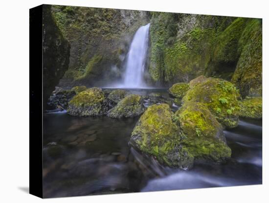 Wahclella Falls, Columbia River Gorge-Howie Garber-Premier Image Canvas