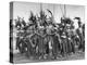 Wahgi Natives of the Central Highlands Wearing Elaborate Decorations During "Sing Sing" Celebration-Eliot Elisofon-Premier Image Canvas