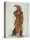Wahk-Ta-Ge-Li, a Sioux Warrior-Karl Bodmer-Premier Image Canvas