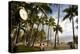 Waikiki Beach Clock, Honolulu, O'ahu, Hawaii (photo)-null-Premier Image Canvas