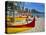 Waikiki Beach, Honolulu, Oahu, Hawaiian Islands, United States of America, Pacific, North America-Geoff Renner-Premier Image Canvas