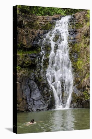 Waimea Falls, Waimea Valley Audubon Park, North Shore-Michael DeFreitas-Premier Image Canvas