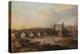 Wakefield Bridge and Chantry Chapel, 1793 (Oil on Canvas)-Philip Reinagle-Premier Image Canvas