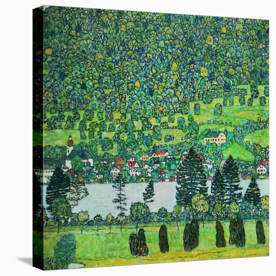 Waldabhang in Unterach Am Attersee, 1917, Slope in a Forest on Atterse-Lake-Gustav Klimt-Premier Image Canvas