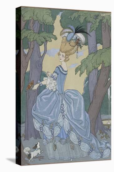 Walk in the Forest-Georges Barbier-Premier Image Canvas