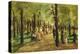 Walkers in the Tiergarten-Max Liebermann-Premier Image Canvas