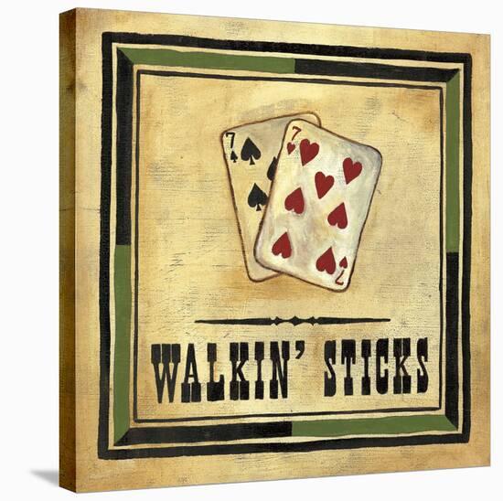 Walkin' Sticks-Jocelyne Anderson-Tapp-Stretched Canvas