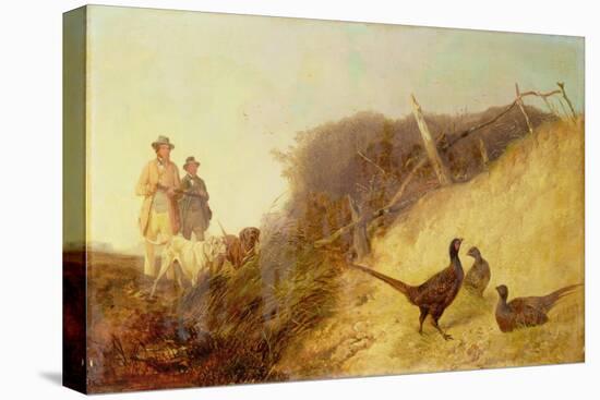 Walking Up Pheasants on the 1st of October (See also 63636)-Richard Ansdell-Premier Image Canvas