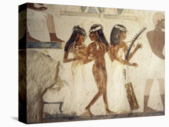 Wall Paintings of Female Musicians in the Tomb of Nakht-Jack Jackson-Premier Image Canvas