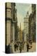 Wall Street, New York City, New York, USA, C1890-C1909-null-Premier Image Canvas