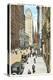 Wall Street, New York City-null-Stretched Canvas