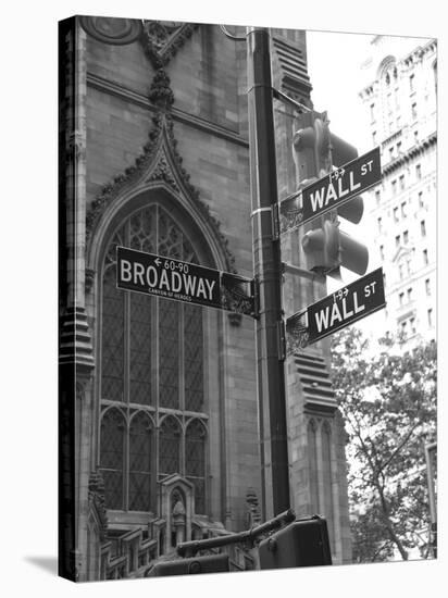 Wall Street Signs-Chris Bliss-Premier Image Canvas