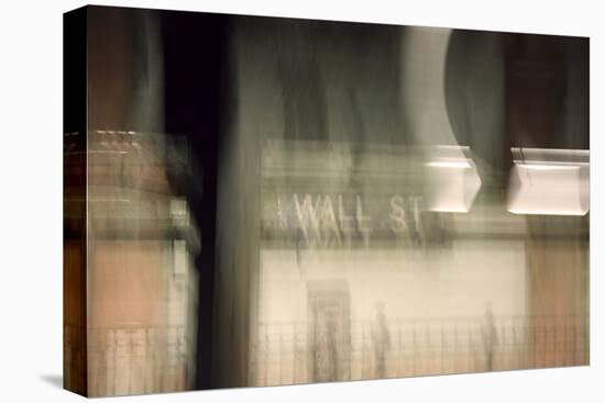 Wall Street Subway Station NYC-null-Stretched Canvas