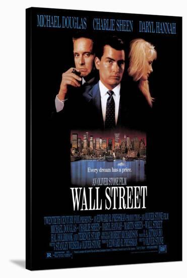 Wall Street-null-Stretched Canvas