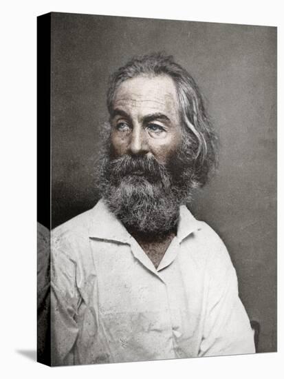 Walt Whitman, American Poet, C1880S-MATHEW B BRADY-Premier Image Canvas