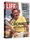 Walter Cronkite at Wheel of Boat, March 26, 1971-Leonard Mccombe-Premier Image Canvas