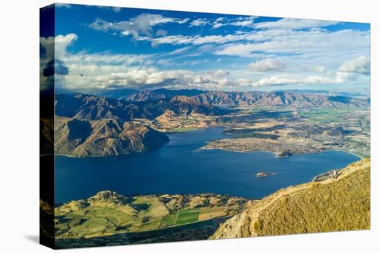 Wanaka, New Zealand. The strenuous yet highly rewarding hike to Roy's Peak.-Micah Wright-Premier Image Canvas