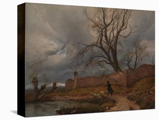 Wanderer in the Storm, 1835-Karl Julius Von Leypold-Premier Image Canvas