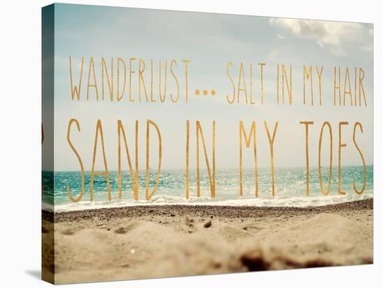 Wanderlust Salt-Sarah Gardner-Stretched Canvas