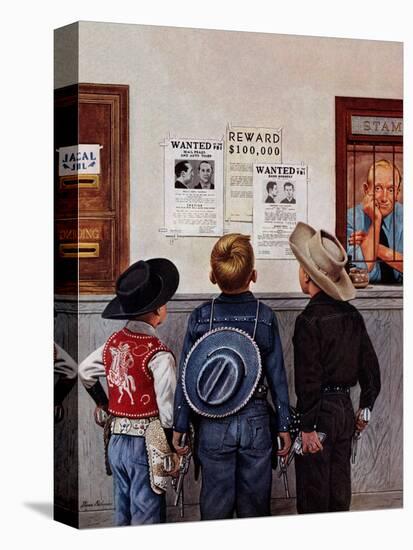 "Wanted Posters", February 21, 1953-Stevan Dohanos-Premier Image Canvas