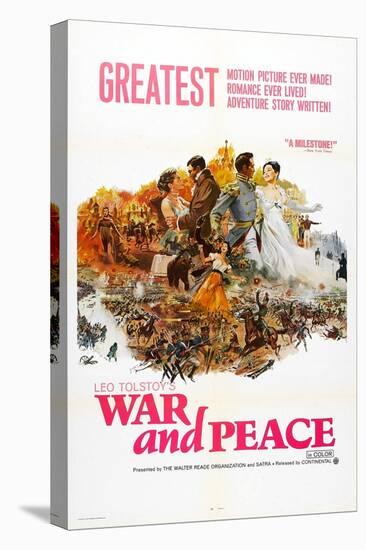 War and Peace, (Aka Voyna I Mir), 1966-null-Stretched Canvas