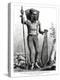 War Costume of the Natives of the Caroline Islands, Central Pacific Ocean, 1877-null-Premier Image Canvas