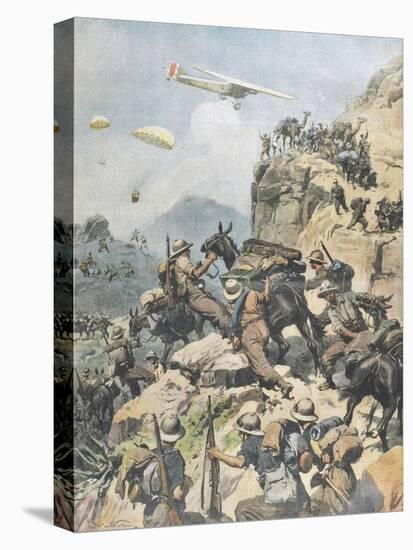 War in Eritrea, from 'La Domenica Del Corriere', 1936-null-Premier Image Canvas
