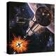 War in Outer Space, as Envisaged in 1977-Gerry Wood-Premier Image Canvas