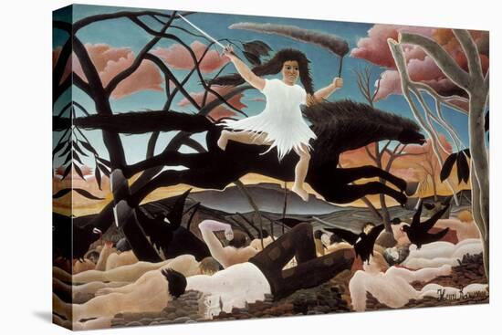 War-Henri Rousseau-Stretched Canvas