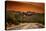 Warm Desert Sunset Scottsdale, Arizona-null-Stretched Canvas