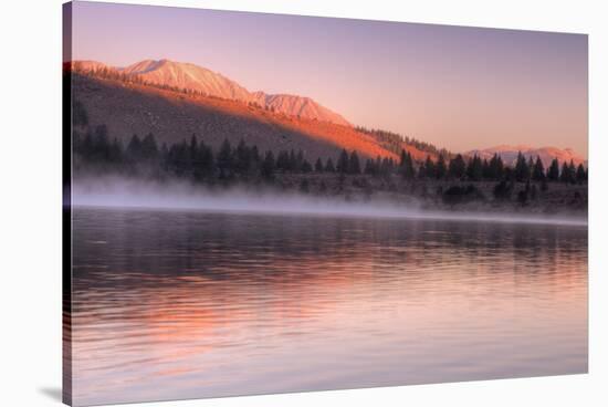 Warm Morning Light at June Lake, Sierra Nevada-Vincent James-Premier Image Canvas