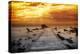 Warm pier at sunset-Marco Carmassi-Premier Image Canvas