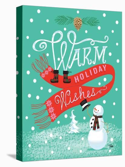 Warm Wishes-Teresa Woo-Stretched Canvas