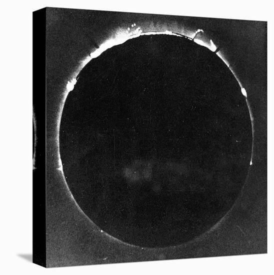 Warren De La Rue's Photograph of Total Solar Eclipse at Rivabellosa, Spain, 18 July 1860-Warren De La Rue-Premier Image Canvas