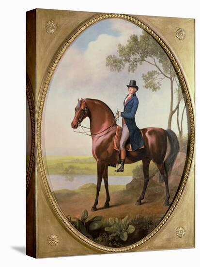 Warren Hastings on His Arabian Horse-George Stubbs-Premier Image Canvas