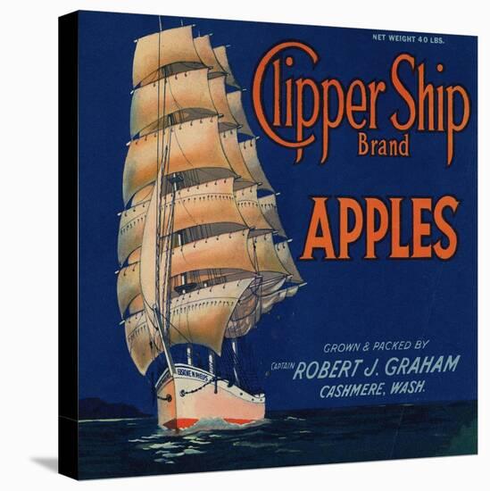 Warshaw Collection of Business Americana Food; Fruit Crate Labels, Captain Robert J. Graham-null-Stretched Canvas