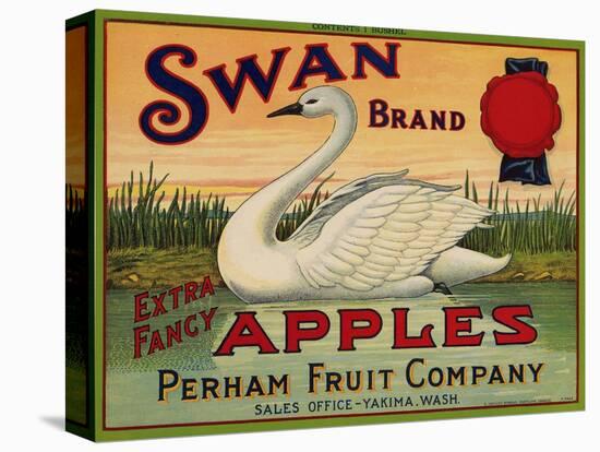 Warshaw Collection of Business Americana Food; Fruit Crate Labels, Perham Fruit Company-null-Stretched Canvas